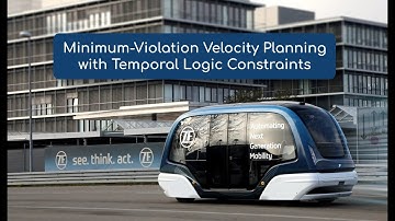 ITSC 2022 - Minimum-Violation Velocity Planning with Temporal Logic Constraints