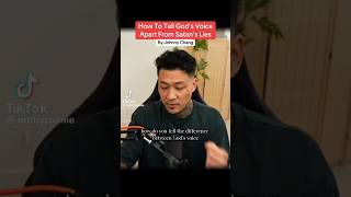 "How to tell Gods voice from the devil's lies." - @johnnychanglive