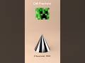 Cell fracture Simulation#viralvideo #animation #minecraft #blender #creativeblender