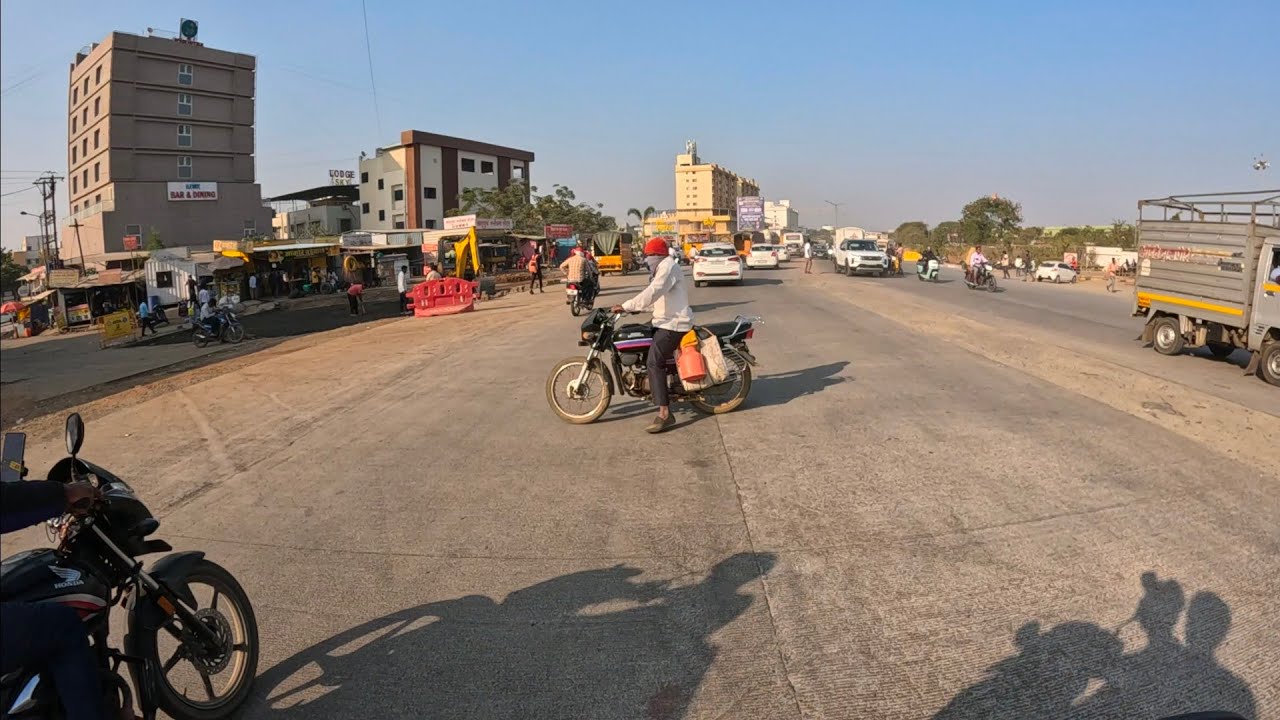 Chakan Pune ride Mahindra midc 