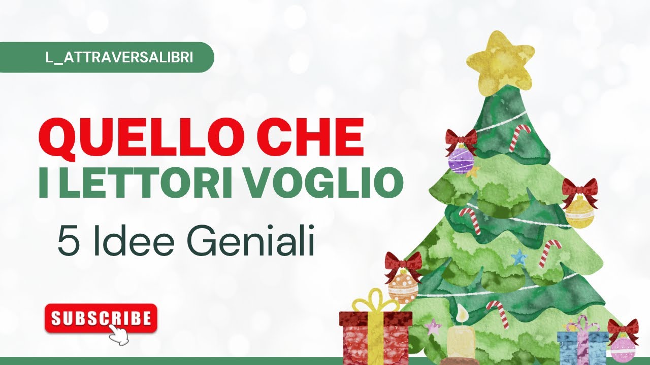 CINQUE IDEE REGALO NATALE PERFETTE PER LETTORI | Cosa regalare a chi ama i Libri? 📚🎁