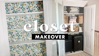 Linen Closet Makeover and Organisation on a Budget ✨