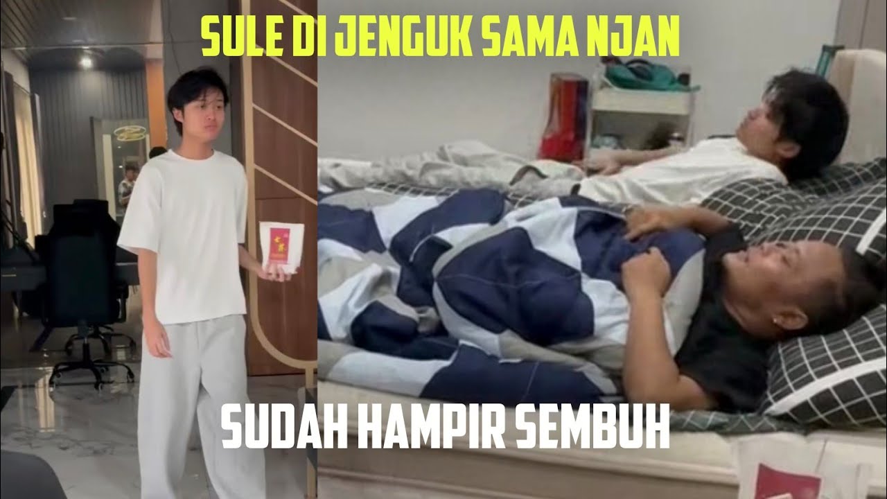 SULE DI JENGUK NJAN, SUDAH HAMPIR SEMBUH