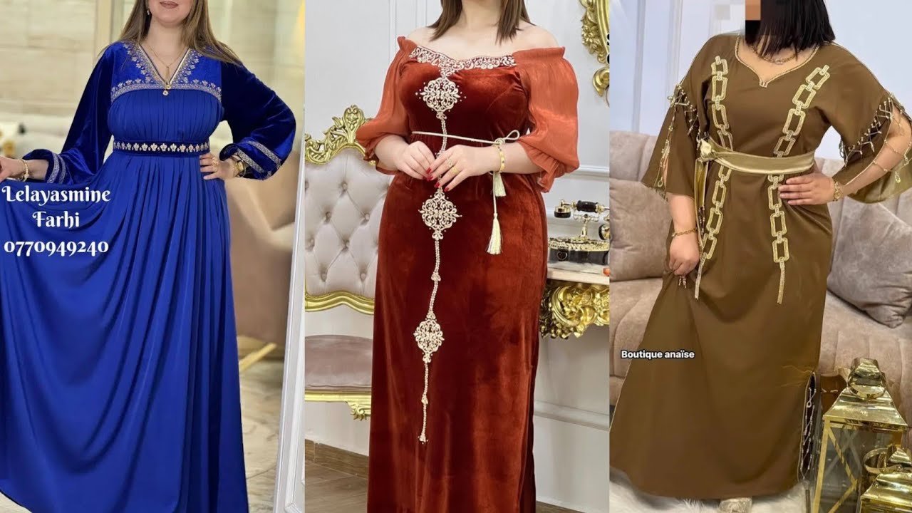 حصرياً: أروع موديلات قنادر قطيفة عيد 2026 | أناقة وفخامة تخطف الأنظار 🥰