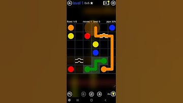 How To Solve Flow Free Bridges 6x6 Mania Pack Level 1 Board Walk Through Solution Walkthrough