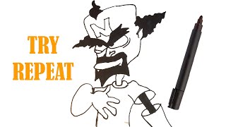 How To Draw Doctor Neo Cortex Drawing Tutorial How To Draw Crash Bandicoot Characters