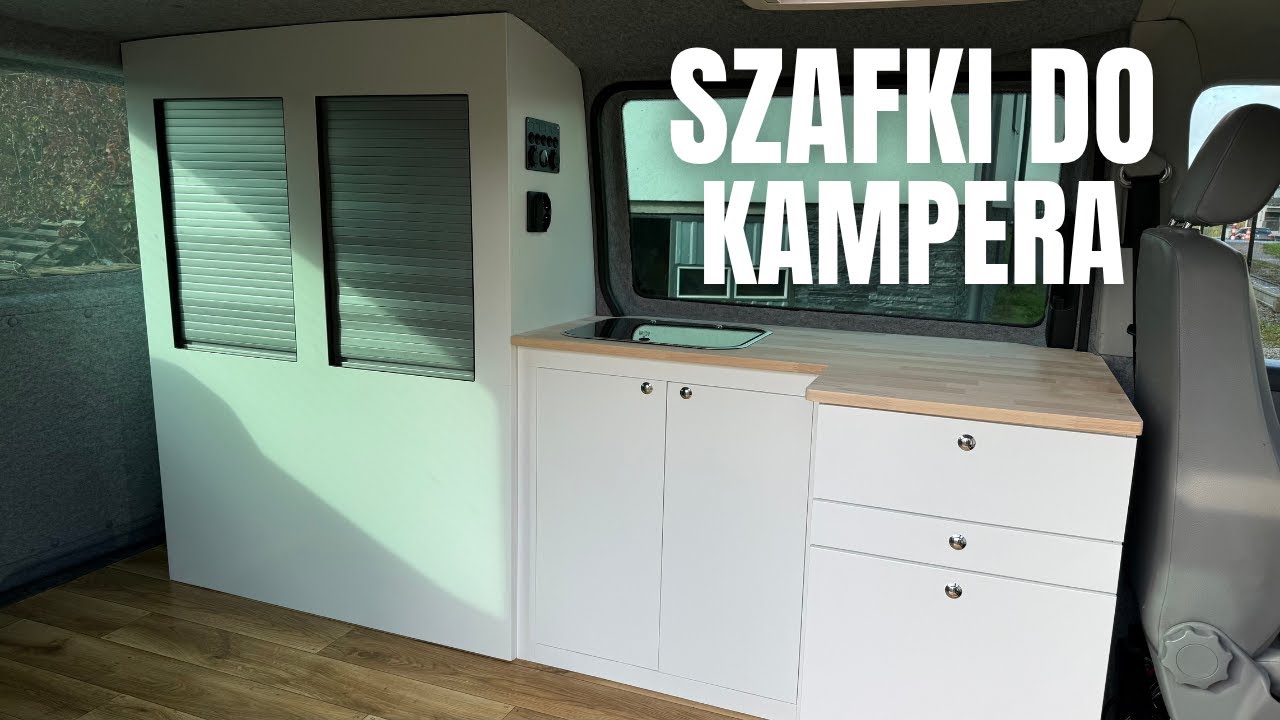 Szafki do kampera – pomysły i wykonanie - VW T5
