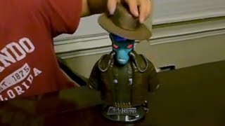 Cad Bane 3d print and paint time lapse