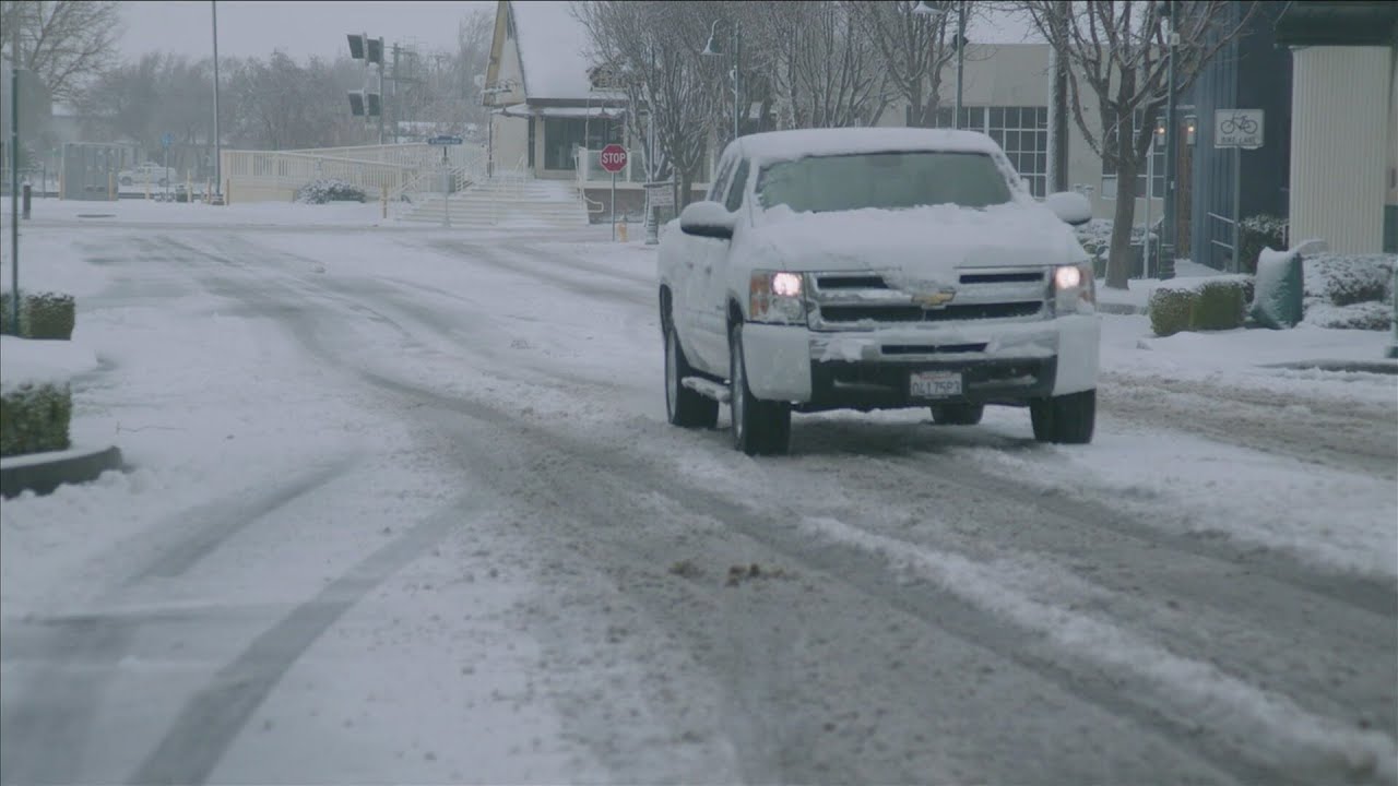 Officials urge caution on any icy roads amid Winter Storm Warning - YouTube