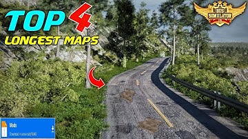 Map Mod Bussid 3.7 - Top 04 Longest Map Mod For Bus Simulator Indonesia।Bussid Mod Map।Mod Bussid