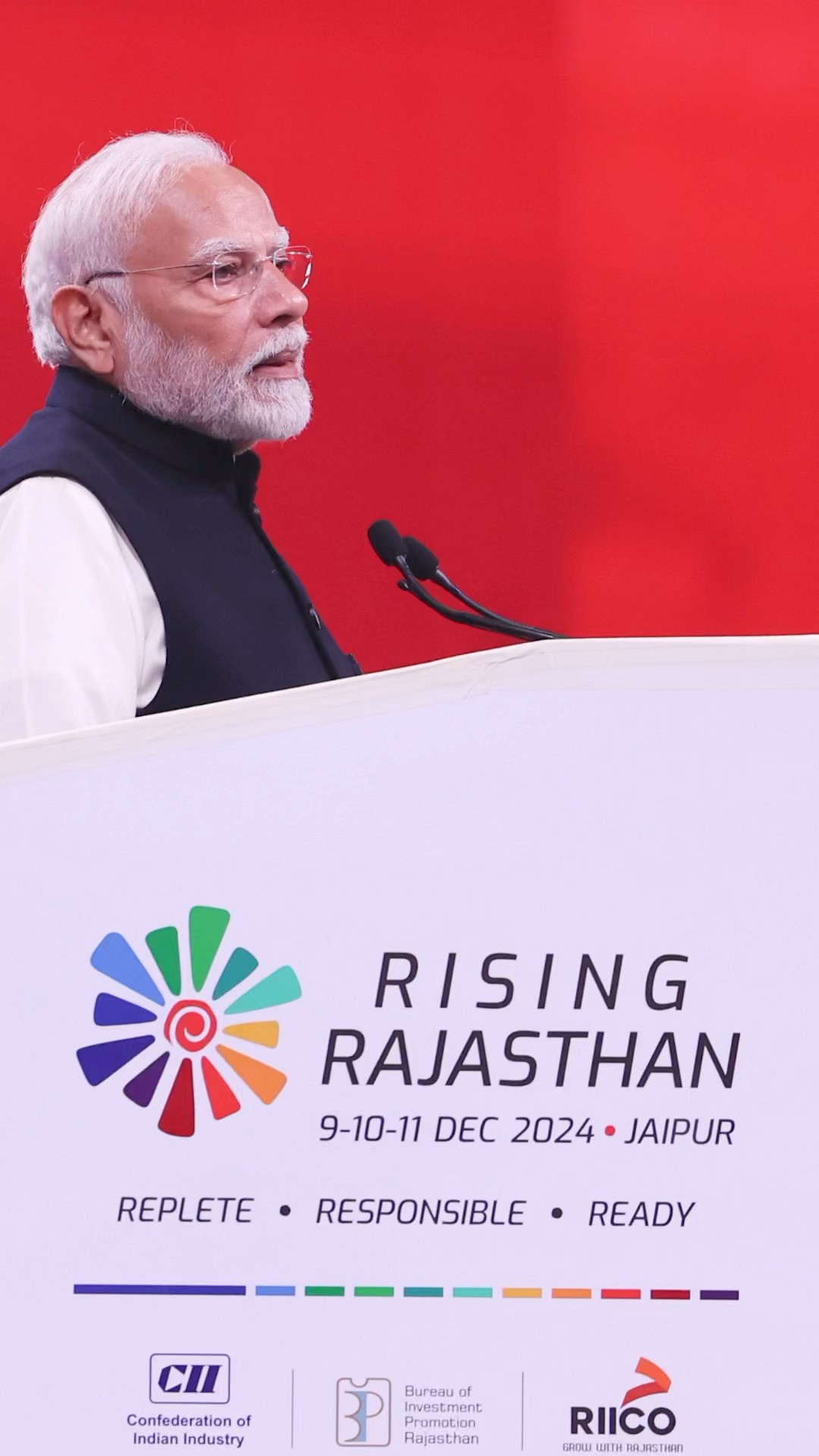 PM Modi highlights PLI scheme, requests investors to invest in Rajasthan | #shorts