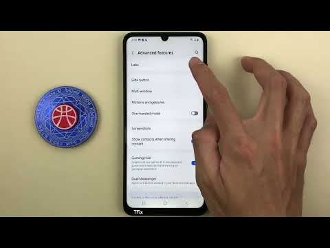 How to enable/disable Multi window for all apps on Samsung A05 Android 14