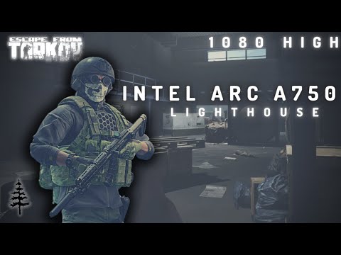 Intel Arc A750 + 5600X 1080P Lighthouse Scav Run Escape From Tarkov Samsung Neo G8 + DDR4-3600 CL14