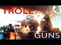 Gun Master Troll: Escudo, Bow, Defib e PUTARIA