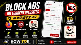 How to Block Ads on Torrent Websites | Firefox + uBlock + MeiTorrent #1tamilmv #tamilrockers