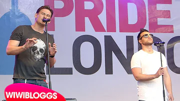 Live: Blue "Breathe Easy" @ London Pride 2015 (Trafalgar Square) | wiwibloggs