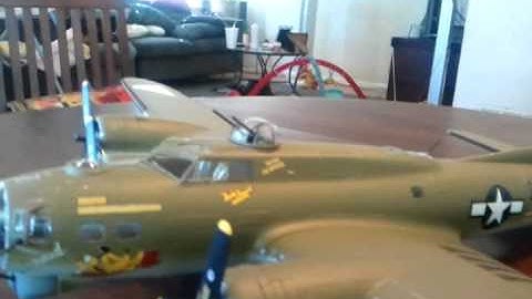 B-17G build Monogram 1:48th scale model