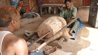 How to Wooden DHOOL Making with amazing skills