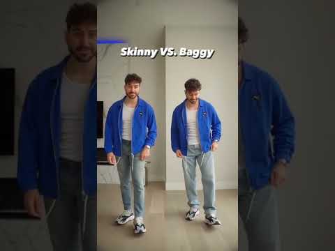 Skinny vs Baggy fit  Alex Costa 🔥😎