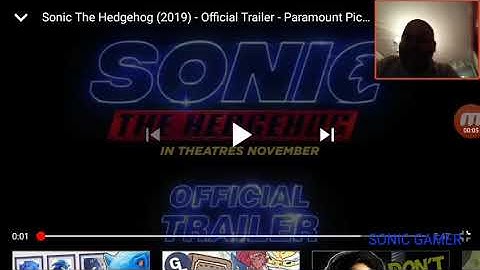 HOLY CRAP THIS IS EPIC/sonic the hedgehog movie trailer reaction