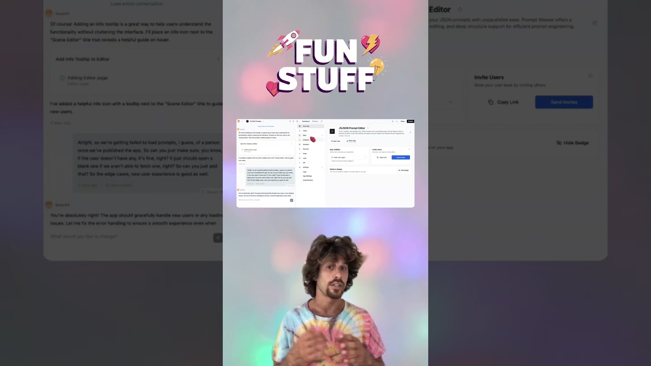 how to build a REAL app in under an hour without writing a single line of code