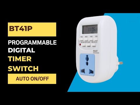 (BT41P) Digital Programmable Automatic Timer
