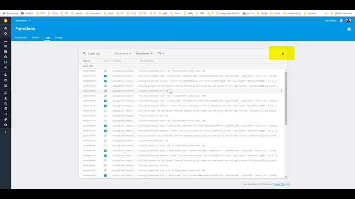 Dialogflow Tutorial  NodeJs Fulfillment