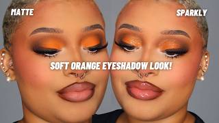HOW TO DO: EASY SOFT ORANGE EYESHADOW LOOK