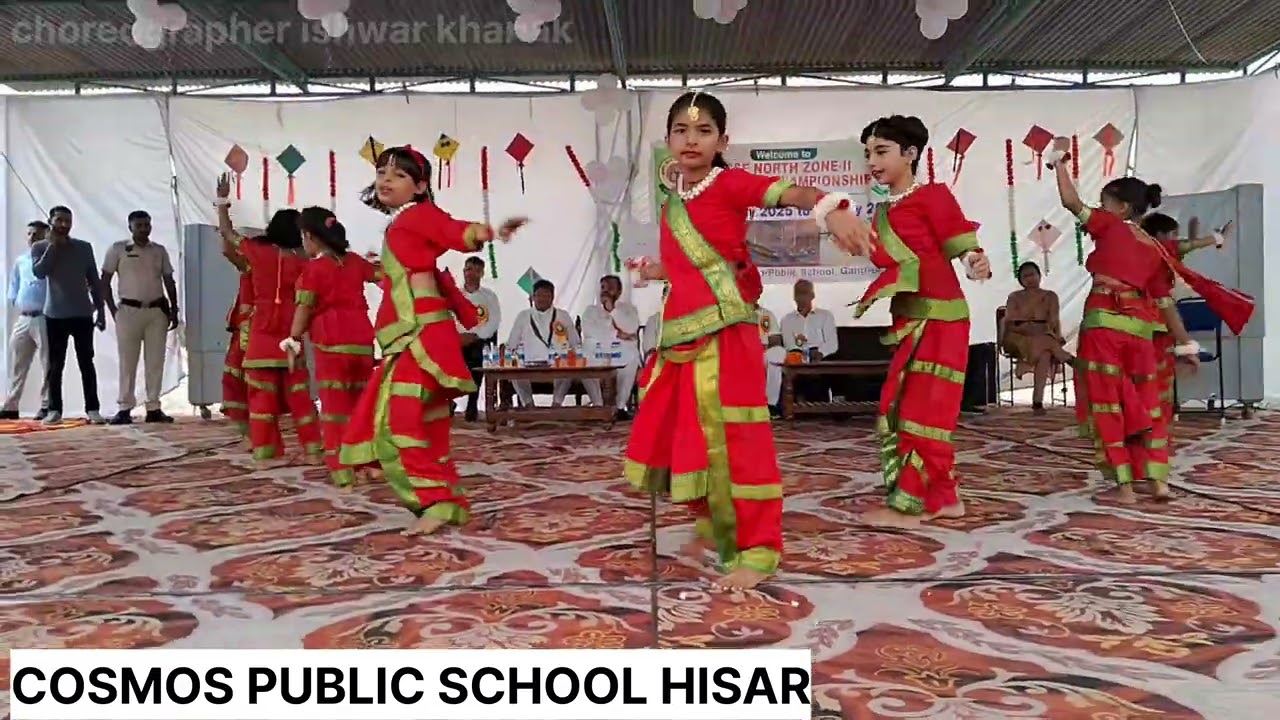 Saraswati vandna Cosmos public school Hisar (CBSE NORTH ZONE YOG COMPETITION)