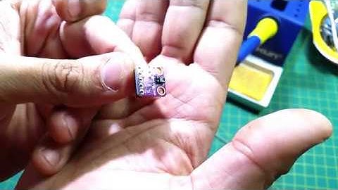 SOLDANDO, CONECTANDO E UTILIZANDO O SENSOR DE CORES RGB - APDS9960 - COM ARDUINO