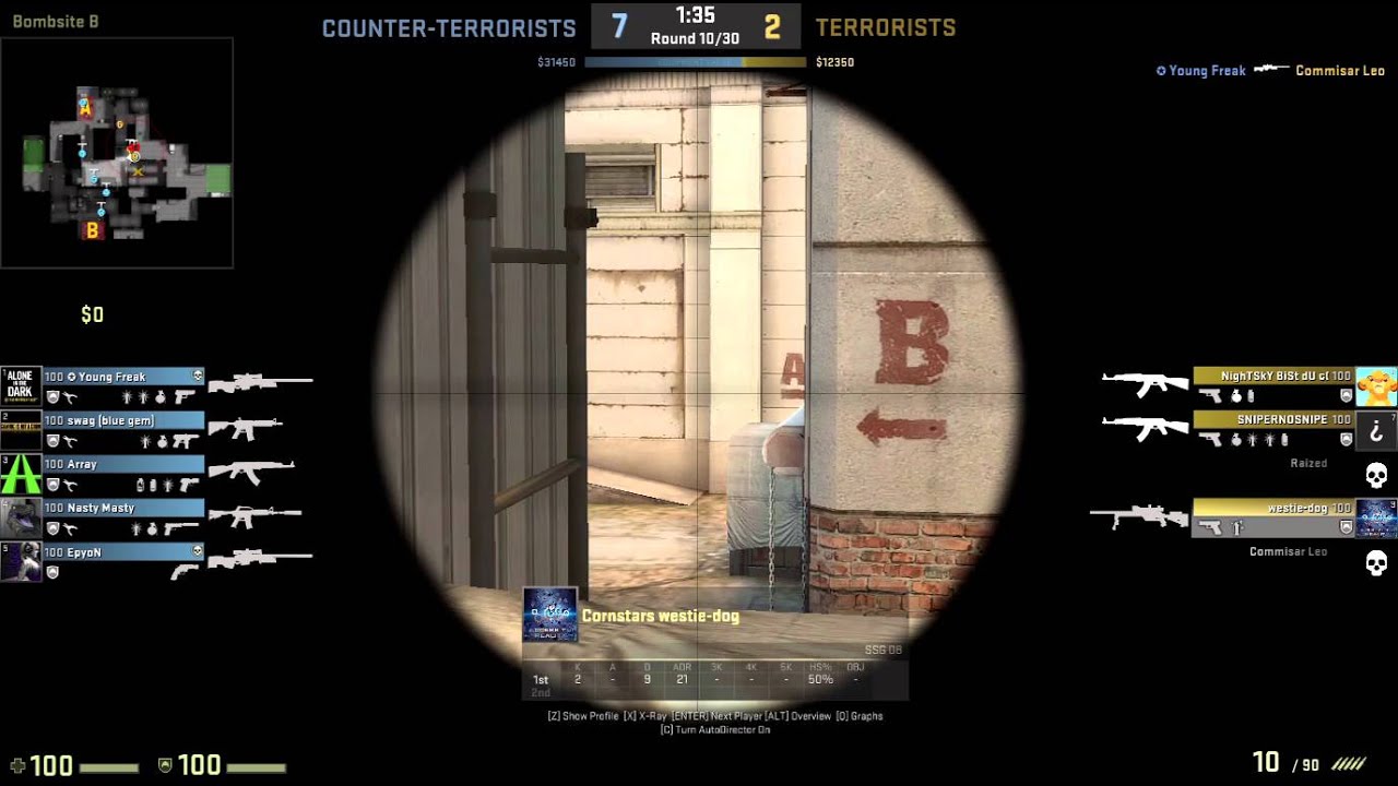 CS:GO Epic Reaction Scout Kill - YouTube
