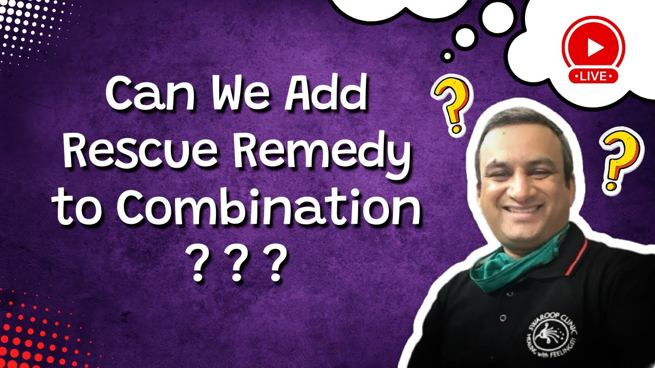 रेस्क्यू रेमेडी का सही उपयोग | YouTube Live with Dr. Amit Karkare 🌼