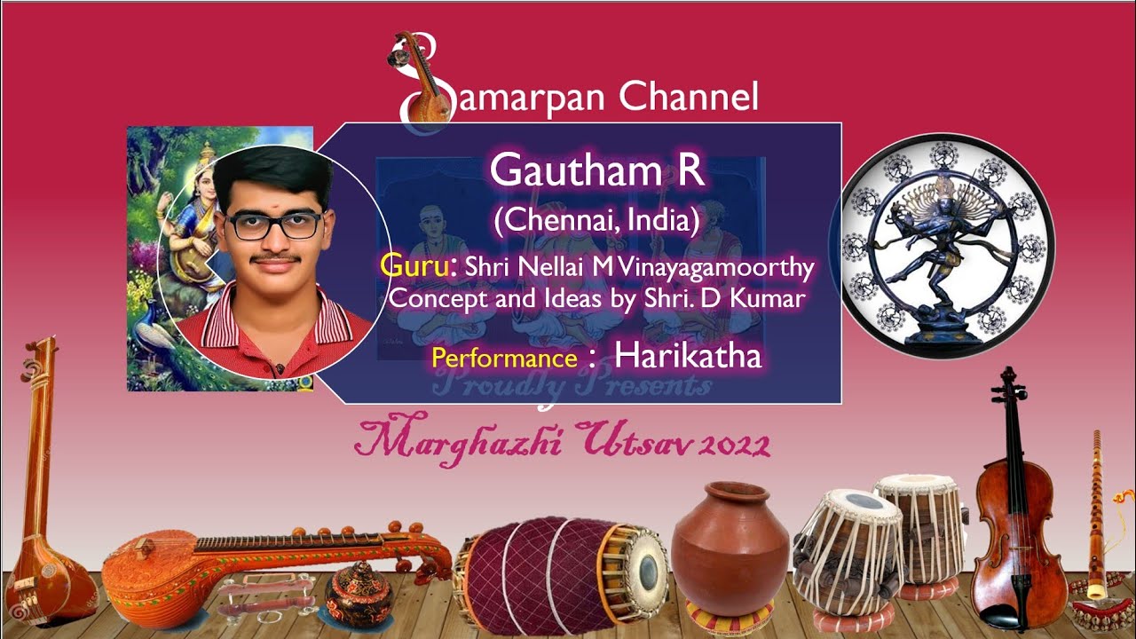 Gautham R Gautham R | Classical Keyboard | Marghazhi Utsavam 2022 | Samarpan ...