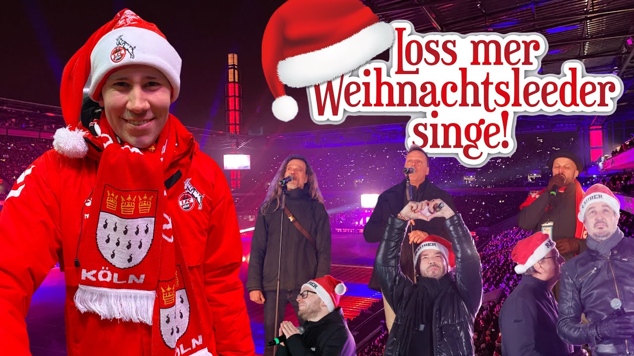 GÄNSEHAUT PUR😍 BEI LOSS MER WEIHNACHTSLEEDER SINGE❤️‍🔥 | STADION VLOG