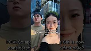 So apparently Lau Pa Sat is now considered low class for a first date?