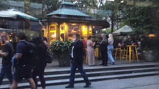 M7 Bus Driving By NYC Bryant Park 6th Avenue (October 2022)