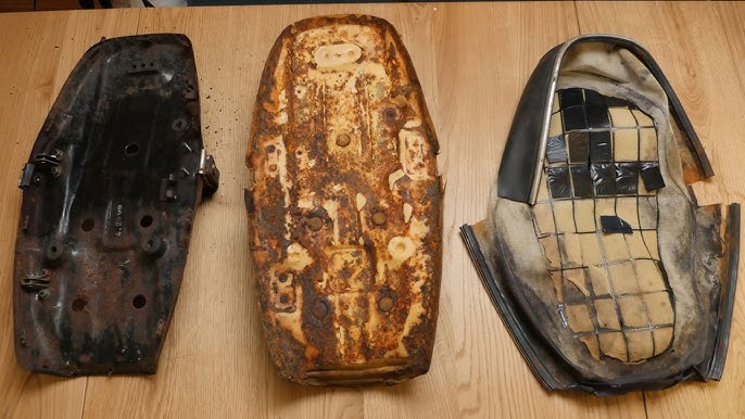 dirt bike seat disassembly removing old cover