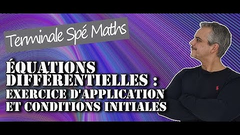 Equations Différentielles - Exercice d