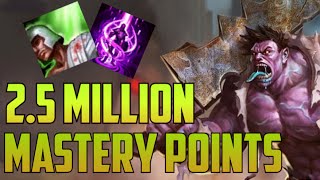SILVER 2,500,000 MASTERY POINTS DR. MUNDO- Spectate Highest Mastery Points for Dr. Mundo