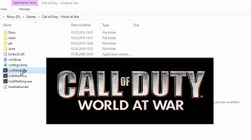 Call of Duty World at War Error during initialization unhandled exception caught