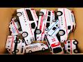 救急車のミニカーが急な坂道を走る！※サイレン有り 坂道走行テスト☆ Ambulance minicars drive a steep hill♪ Drive Test
