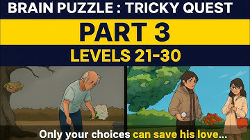 Brain Puzzle: Tricky Quest – Part 3 (Levels 21–30)