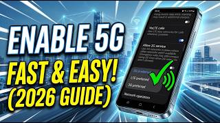 How to Enable 5G on Your Phone (2026) | Step-by-Step!