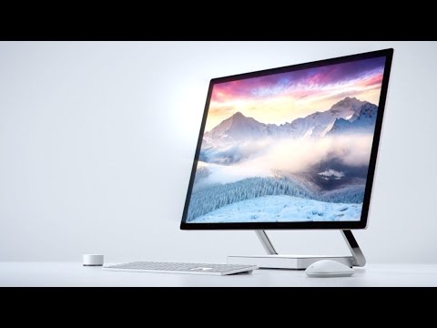 Surface Studio is Microsoft’s new all-in-one PC