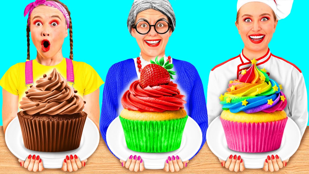 Me vs Grandma Cooking Challenge | Who Wins the Secret Kitchen