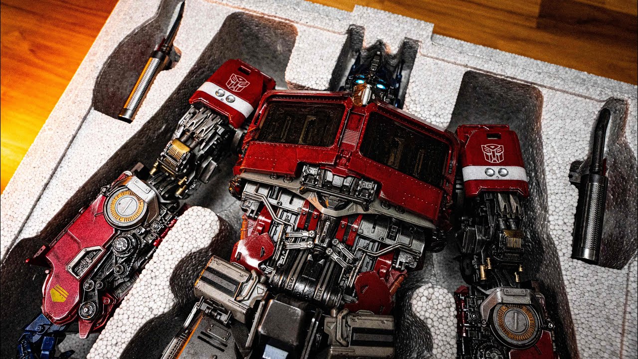 Threezero Optimus Prime Premium Scale Bumblebee ASMR Unboxing - YouTube