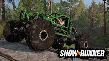 SnowRunner Mods Rock Rod | All The Watch Towers Unlocked Quarry Map Taymar Russia  | No  Commentary