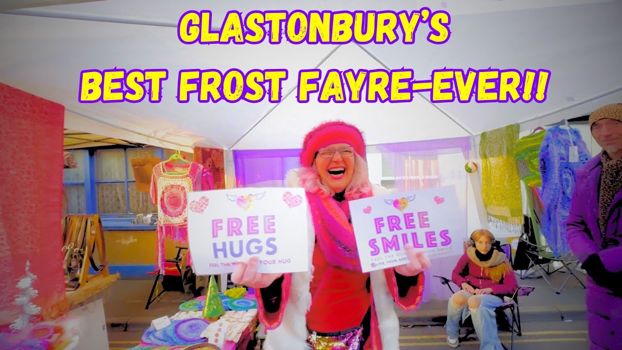 The glastonbury Frost Fayre 2023 was amazing!!