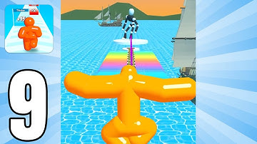 Tall Man Run - Gameplay Walkthrough | All Levels | Part 9 | (Android,iOS)