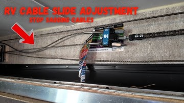 RV cable slide room adjustment (Accu-slide)